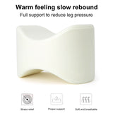 Everlasting Comfort Knee Pillow for Sleeping - Prevents Knee Clashing contour legacy leg pillow