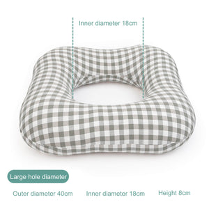 Donut Pillow Hemorrhoid Tailbone Cushion Support Memory Foam Back