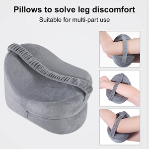Everlasting Comfort Knee Pillow for Sleeping, Prevents Knee Clashing, Hip,  Lower Back, Leg, and Sciatic Nerve Pain Relief Pillows for Side Sleepers  (White) 