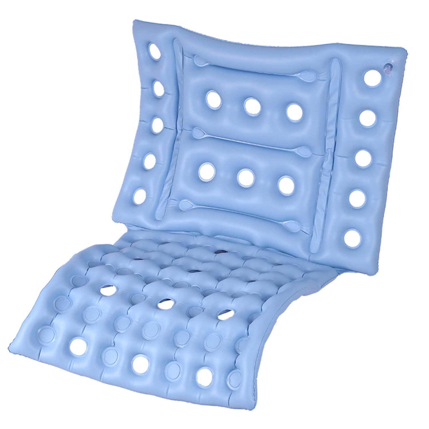 Inflatable Seat Cushion Anti-Decubitus Wheelchair Cushion, Breathable  Backrest Air Cushion Bed Sore Cushion for Pressure Sores Pain Relief -  Portable